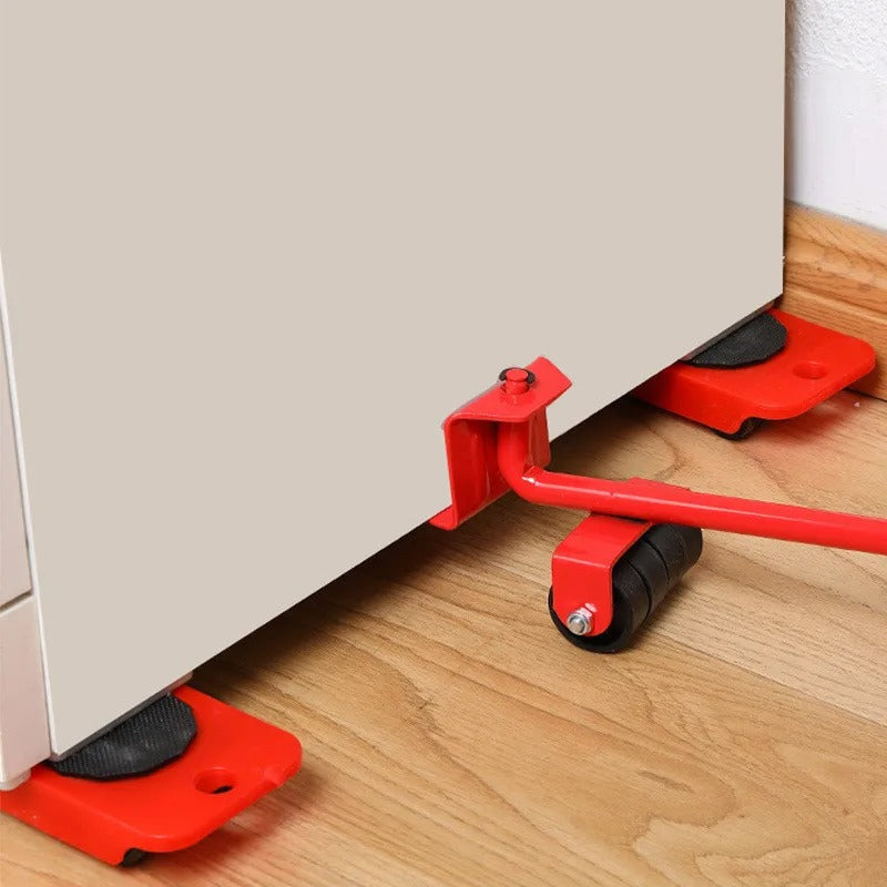 PowerRollers™ | Set de Rodillos para Mover Muebles Pesados Tú Solo