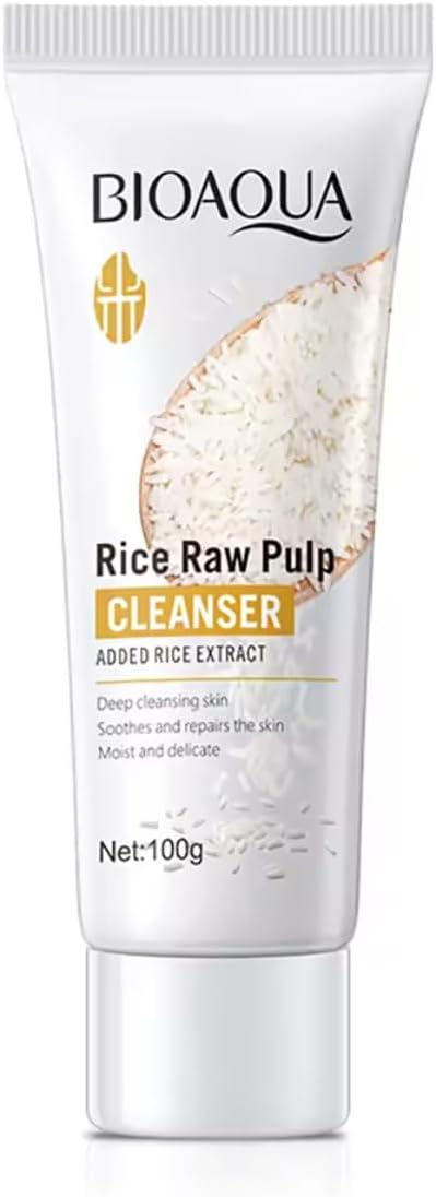 Bioaqua Limpiador Facial de Arroz Suave