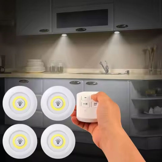 Trío Luminoso | Luces LED de Emergencia con Control inalámbrico